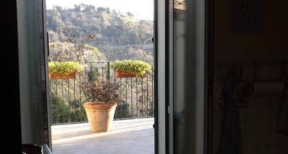 Ground floor apartment with terrace in town centre