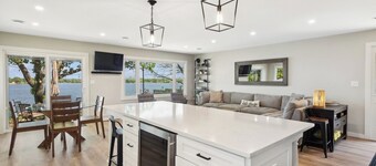 Luxury Lake Home with Dock, Patio, and Deck!