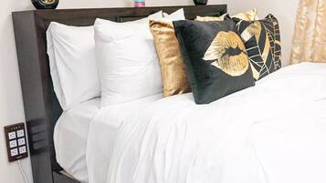 3 sovrum, skrivbord, strykjÀrn/strykbrÀda och resesÀng