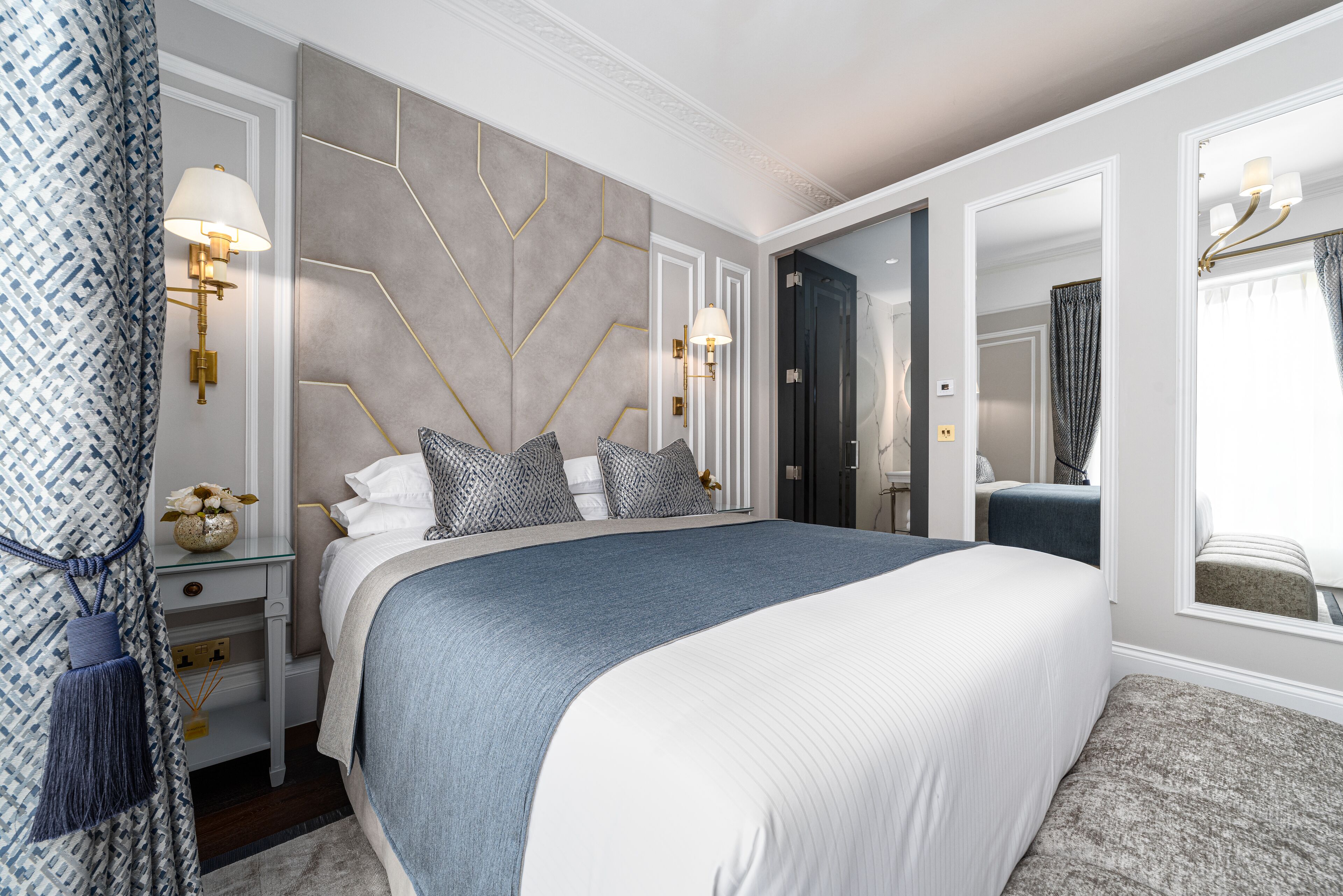 deluxe double room | premium bedding, memory-foam beds, free minibar, in-room safe