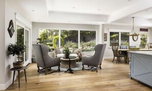 Interior - Hope Ranch charming gated estate on 18th green! Beach card. Dog friendly. (Santa Barbara)