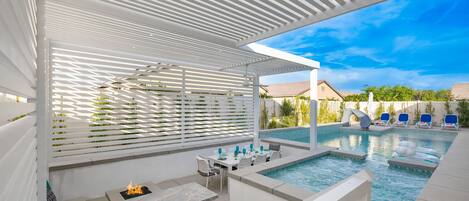 Außenpool, beheizter Pool