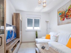 Apartment (Two Bedroom Apartment with Terrace) | Living room | TV