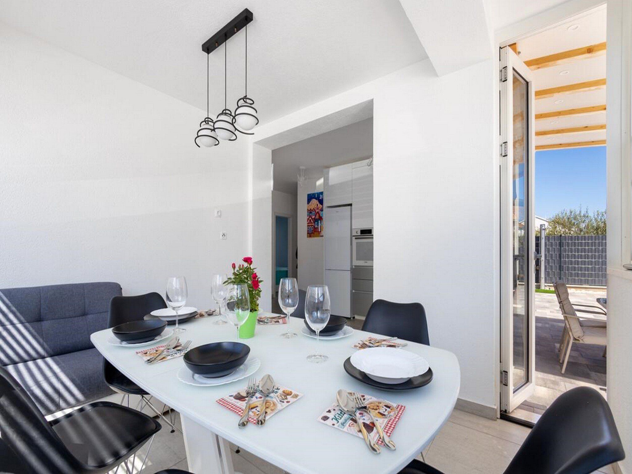 Leilighet (Two Bedroom Apartment with Terrace) | Spisestue