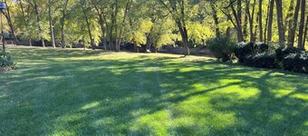 Beautiful ranch with walk out basement on the Tippecanoe river.
