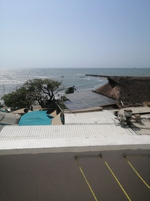 Blick von der Unterkunft