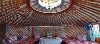 Ulan tuya hosts tribes in the helamuren steppe