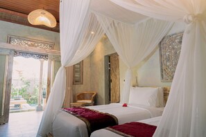 Standard Villa, 2 Bedrooms, Private Pool | Premium bedding, minibar, in-room safe, desk - Aswanaya Villas Ubud (Ubud)