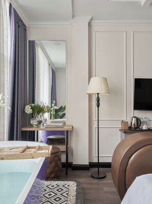 Literie de qualité supérieure, minibar, bureau