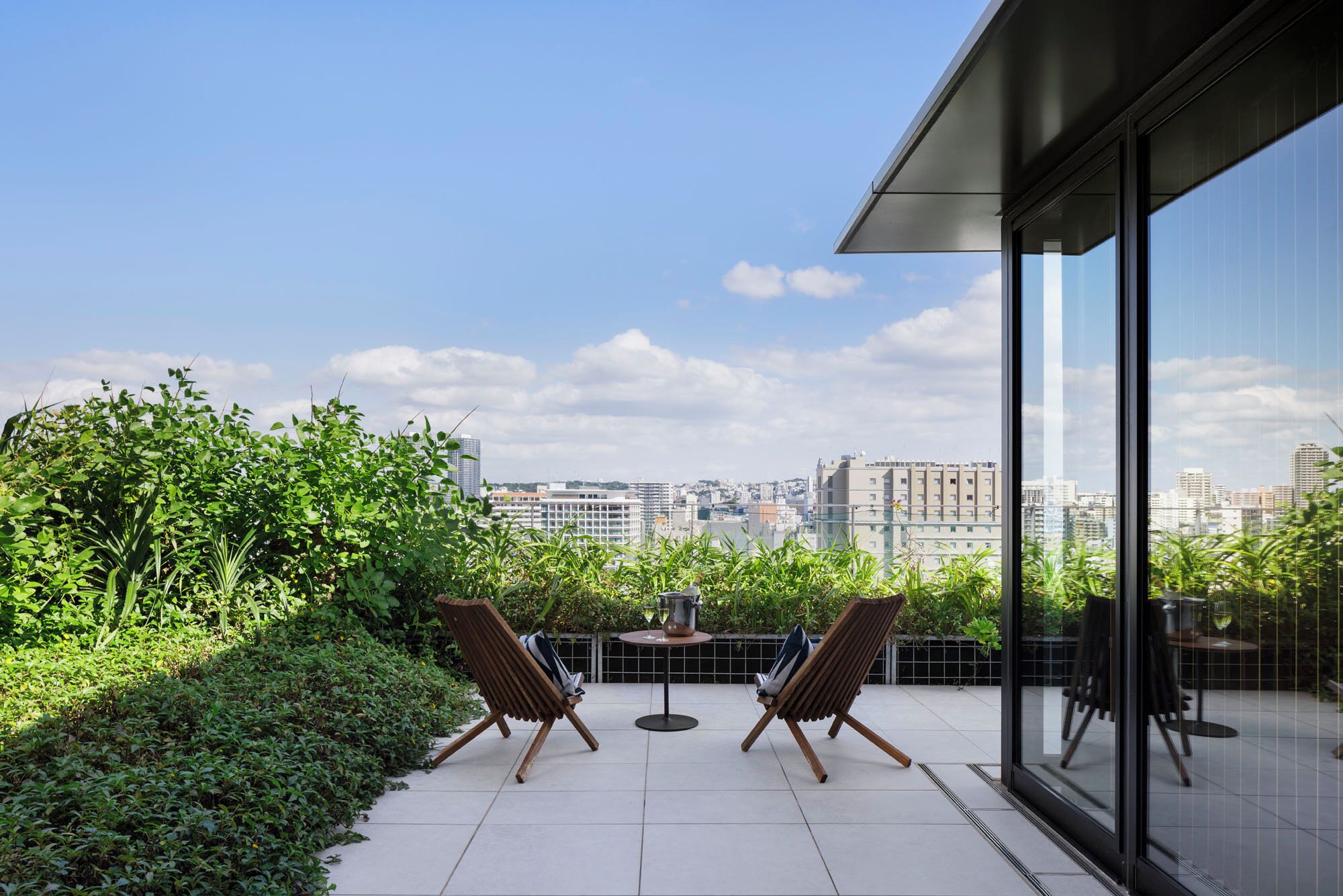 Penthouse Suite (Top floor, private terrace) | Balcony view