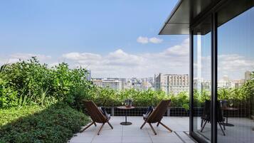 Penthouse Suite (Top floor, private terrace) | Balcony view