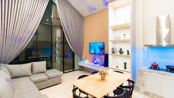 Pool Villa 3 Bedrooms | 起居区