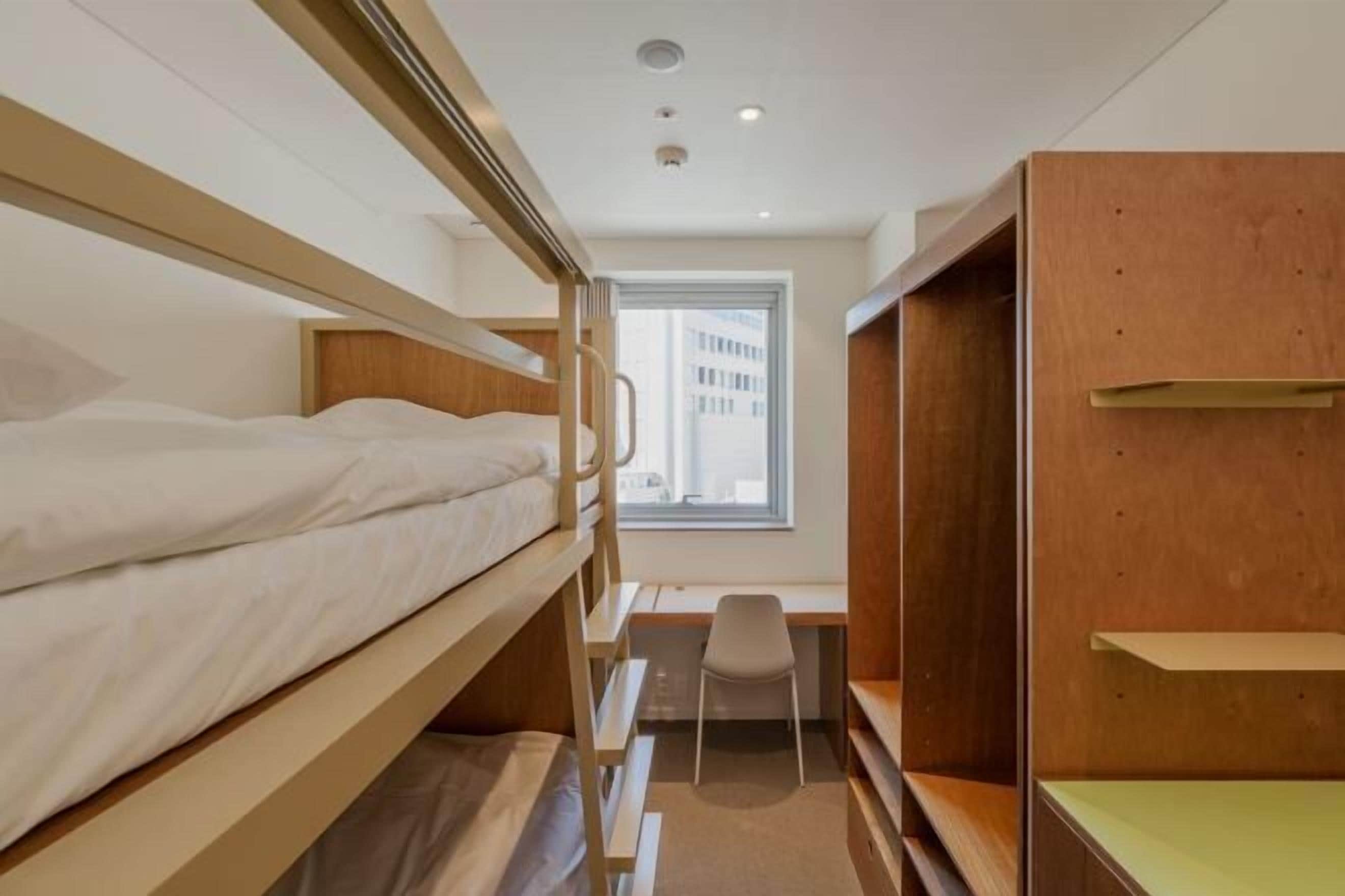 Premium bedding, memory foam beds, blackout drapes, free WiFi