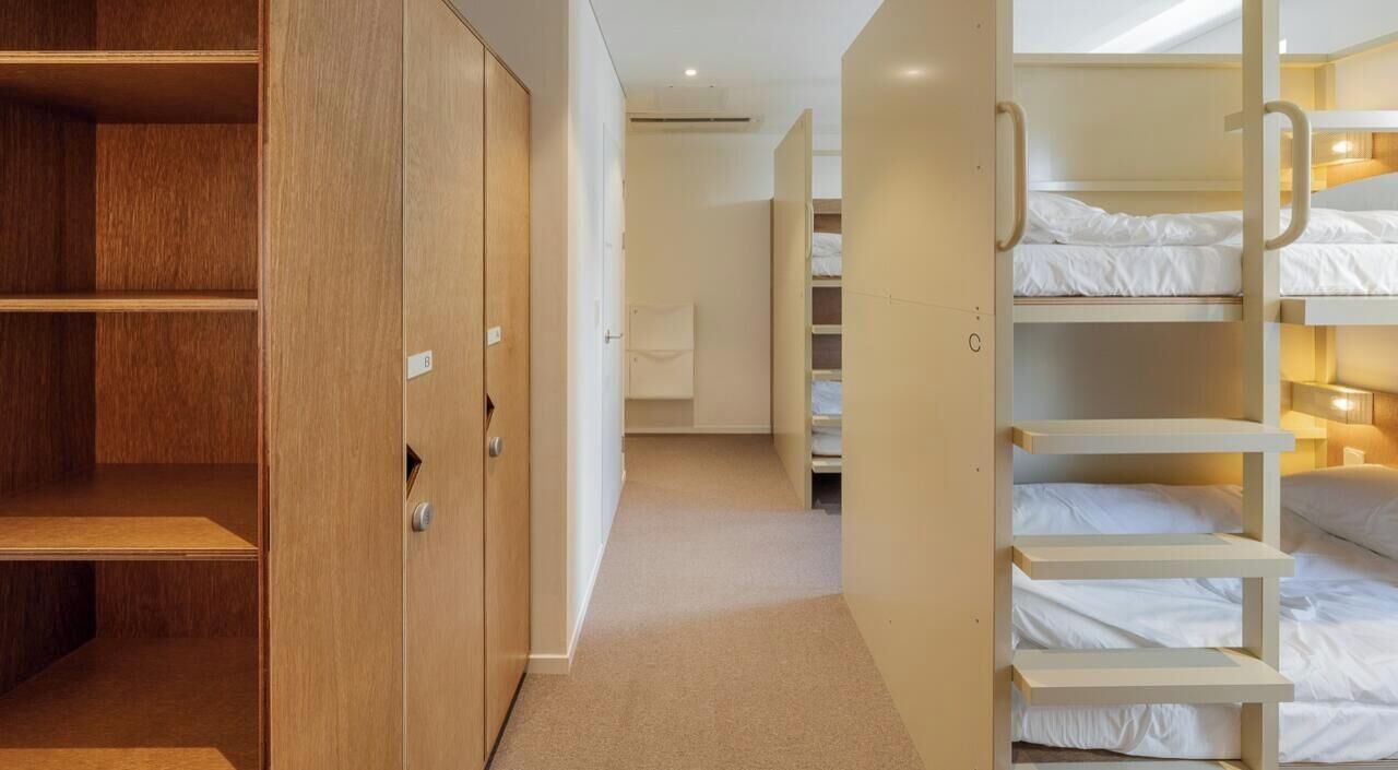 Shared Dormitory, Women only (6 Persons) | Premium bedding, memory foam beds, blackout drapes, free WiFi