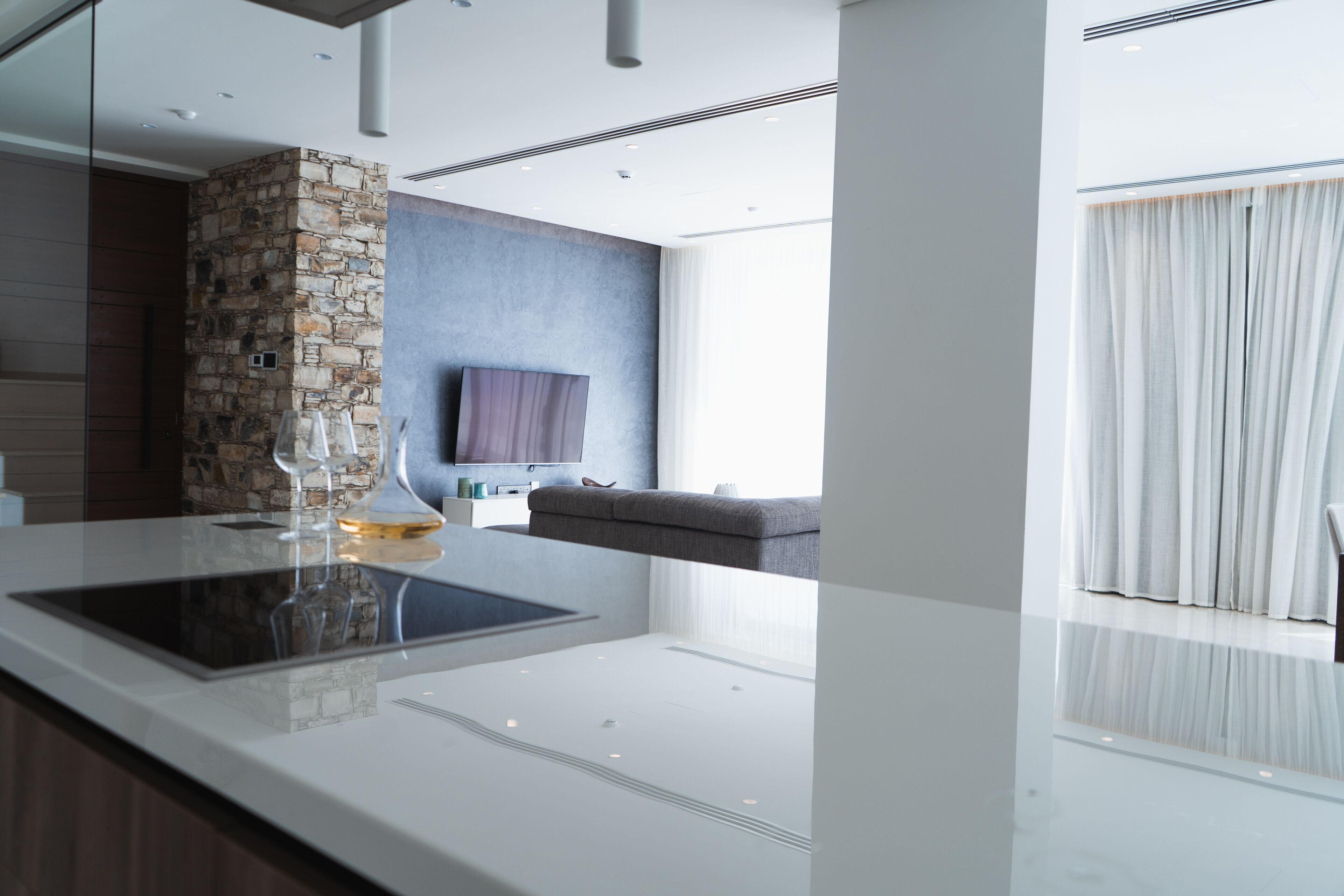 Elite Villa, 6 Bedrooms Fortuna Seaview | Dapur pribadi | Kursi makan untuk bayi dan tisu