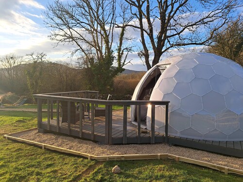 Burren Glamping Dome - 1 bed lux Stay Pets Welcome