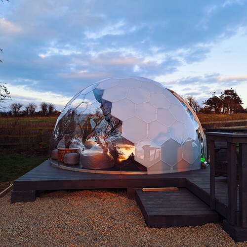Burren Glamping Dome - 1 bed lux Stay Pets Welcome