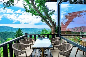 Vista para o resort