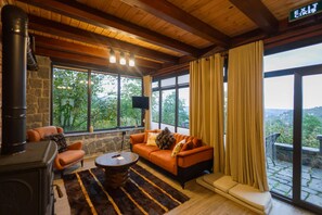 Family Villa | Living area | 22-inch Smart TV with digital channels, Netflix, first-run movies