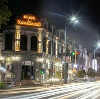 Fachada de la propiedad