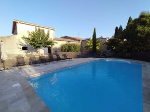 Alberca al aire libre 