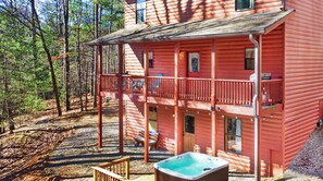 Cabin, Multiple Beds, Hot Tub | Exterior - Deer Watch Retreat (Ellijay)