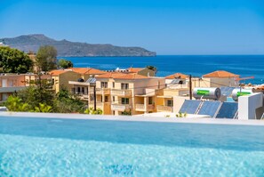 Exclusive Villa, 4 Bedrooms, Private Pool, Sea View | Hypo-allergenic bedding, in-room safe, individually decorated