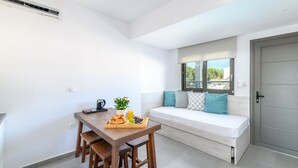 Apartment, Balcony | Living area | 30-inch flat-screen TV with cable channels, TV - Kelly's Apartment (Rhodes)