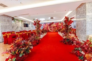 Área interna para casamento