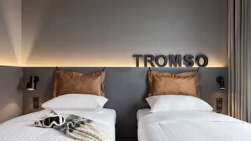 Twin Room, 2 Twin Beds | Frette Italian sheets, premium bedding, blackout drapes, soundproofing