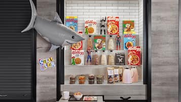 Sarapan prasmanan setiap hari (NOK 199 per orang)