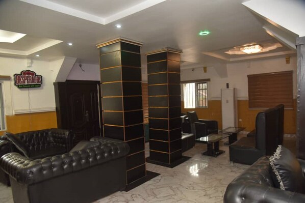 Sitzecke in der Lobby