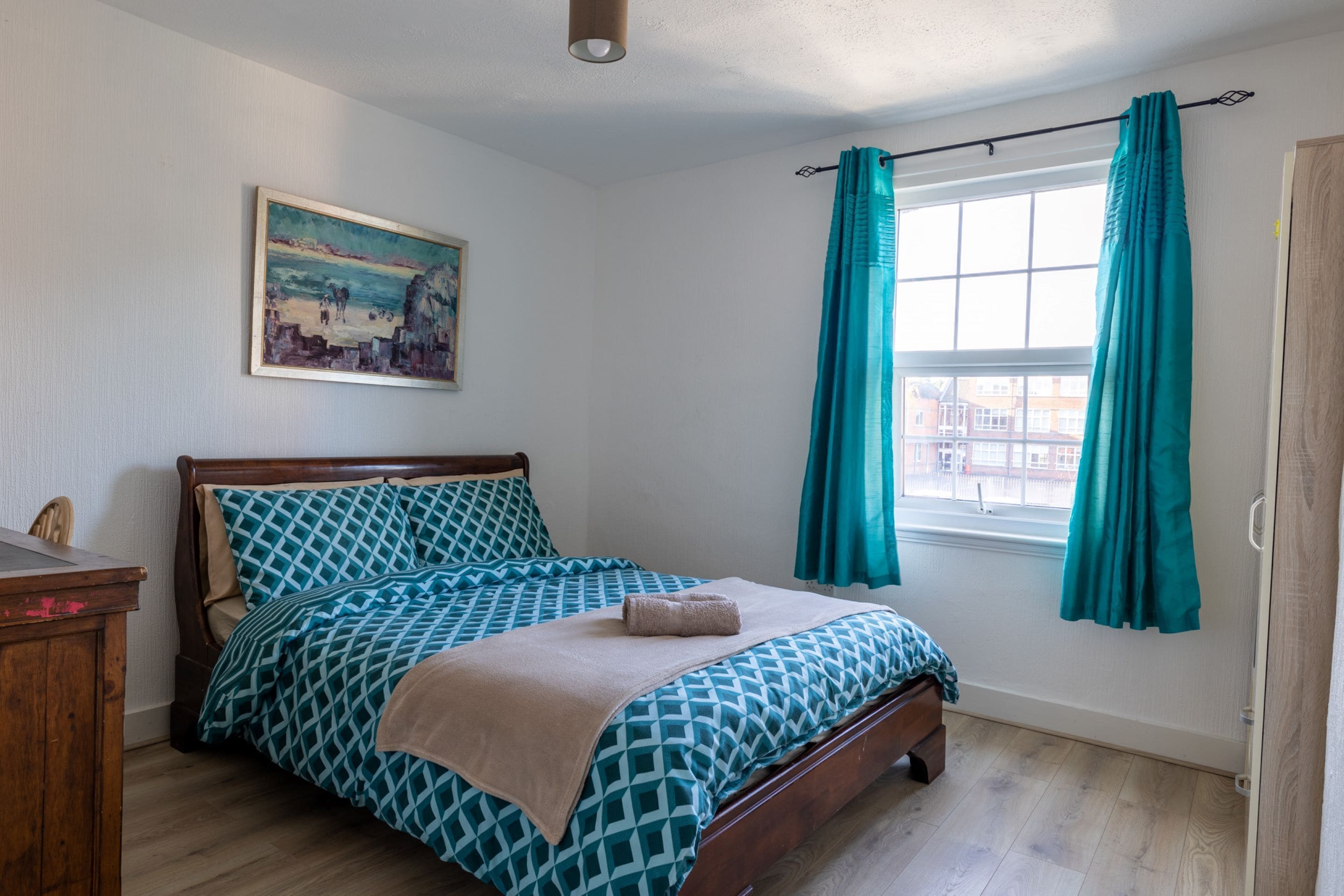 Vila Comfort | Setrika/meja setrika dan seprai linen