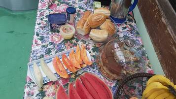 Opções para refeição ao ar livre