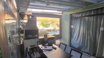 Opções para refeição ao ar livre