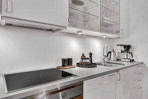 标准公寓 | 私人厨房 | 茶具/咖啡用具、电热水壶