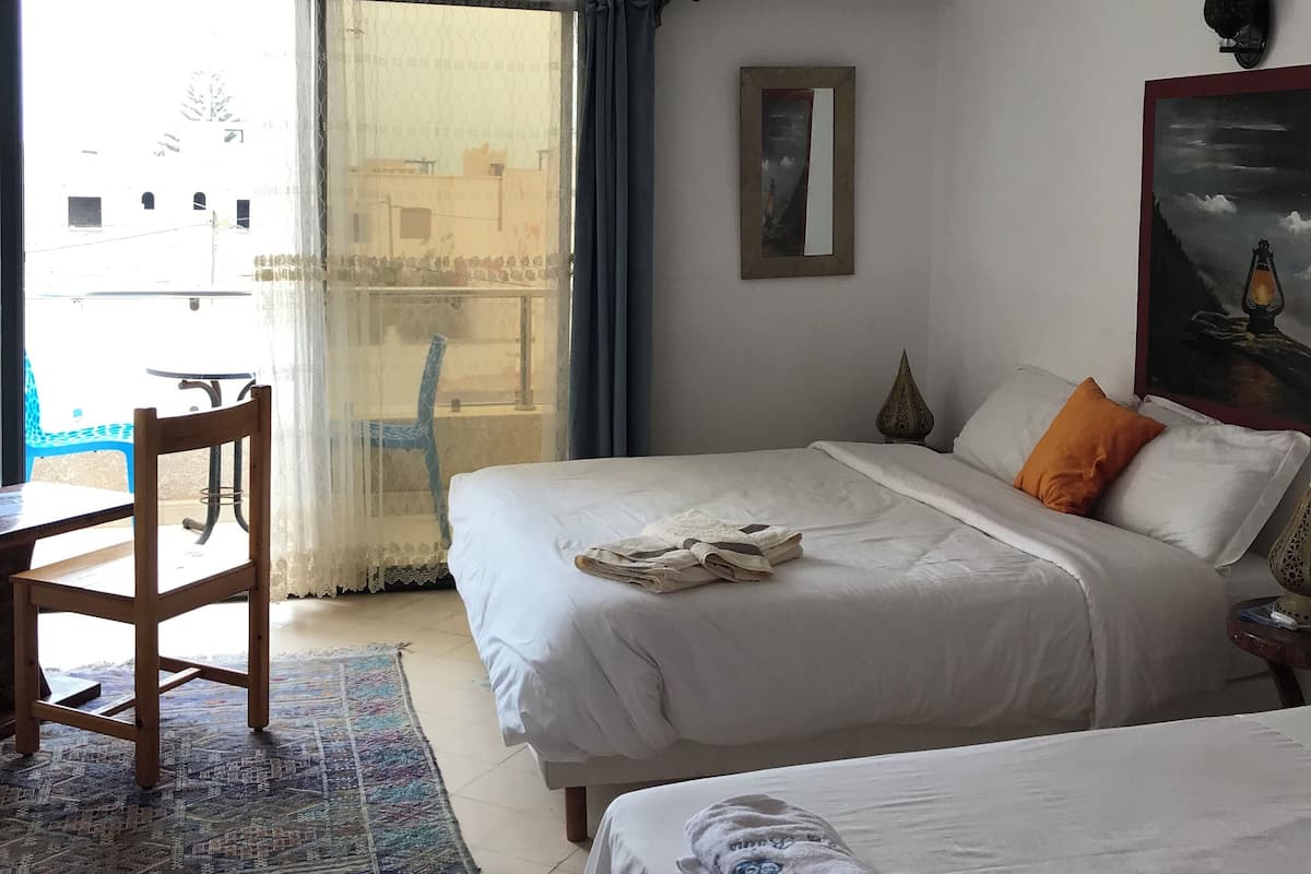 Desk, WiFi (free), bed sheets