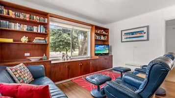 TV, table tennis, books