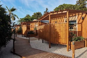 Deluxe-Bungalow | Terrasse/Patio