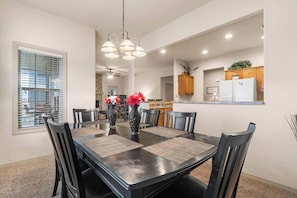 Condo, Multiple Beds, Patio, Garden View (Silver Dollar Hideaway) | Dining