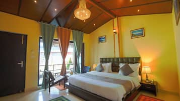 Habitación familiar | Sábanas de algodón egipcio y ropa de cama de alta calidad