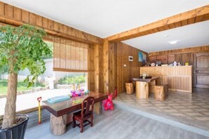 Overnattingsstedets uteområder