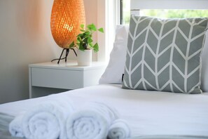 5 soverom, strykejern/-brett, reiseseng for barn og wi-fi (inkludert)