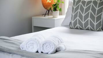 5 bedrooms, iron/ironing board, travel cot, free WiFi