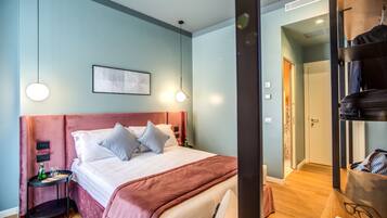 Chambre Double Deluxe | Literie hypoallergénique, minibar, coffres-forts dans les chambres