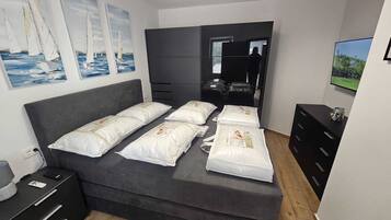 1 chambre, Wi-Fi gratuit, draps fournis