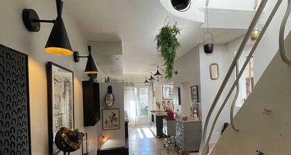 Garden and terrace in the city center, welcome to Maison Simone!