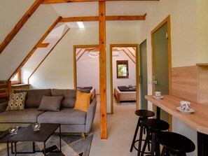 House (Two Bedroom Holiday Home with Terrace) | Living room | TV