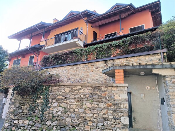 Voorkant van accommodatie