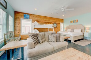 4 chambres, fer et planche à repasser, Wi-Fi gratuit, draps fournis